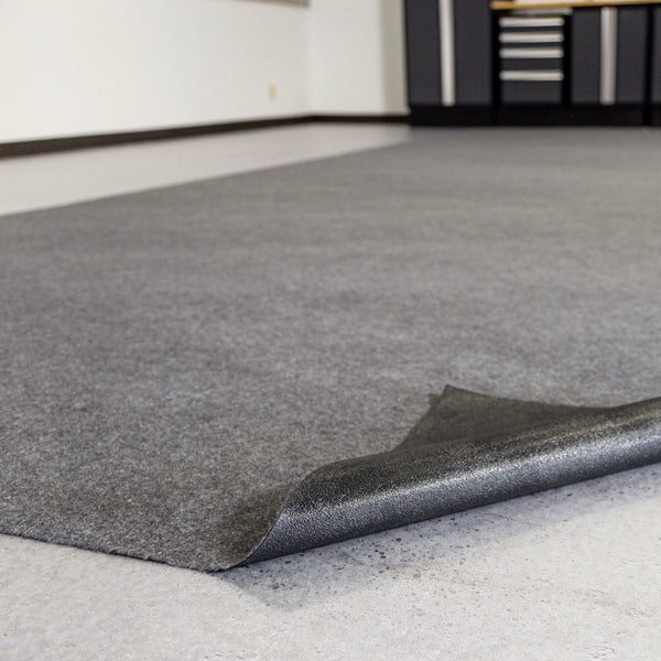 G-Floor® Drip & Dry Absorbent Flooring in Garage