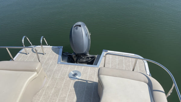 G-Floor® Outdoor & Marine on a pontoon boat