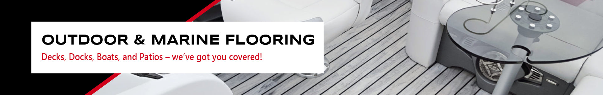 G‑Floor® Outdoor & Marine Vinyl Flooring - Premier Collection