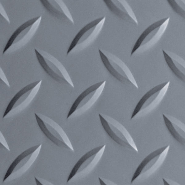 Swatch of Slate Grey Diamond Tread texture