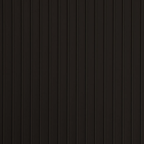 Swatch of Midnight Black Ribbed texture