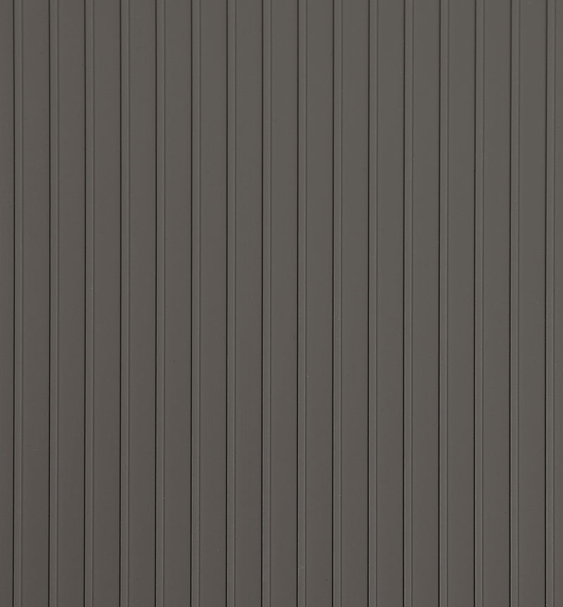 Swatch of Slate Grey Ribbed texture