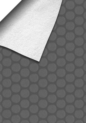 Slate Grey Small Coin texture swatch with folded corner