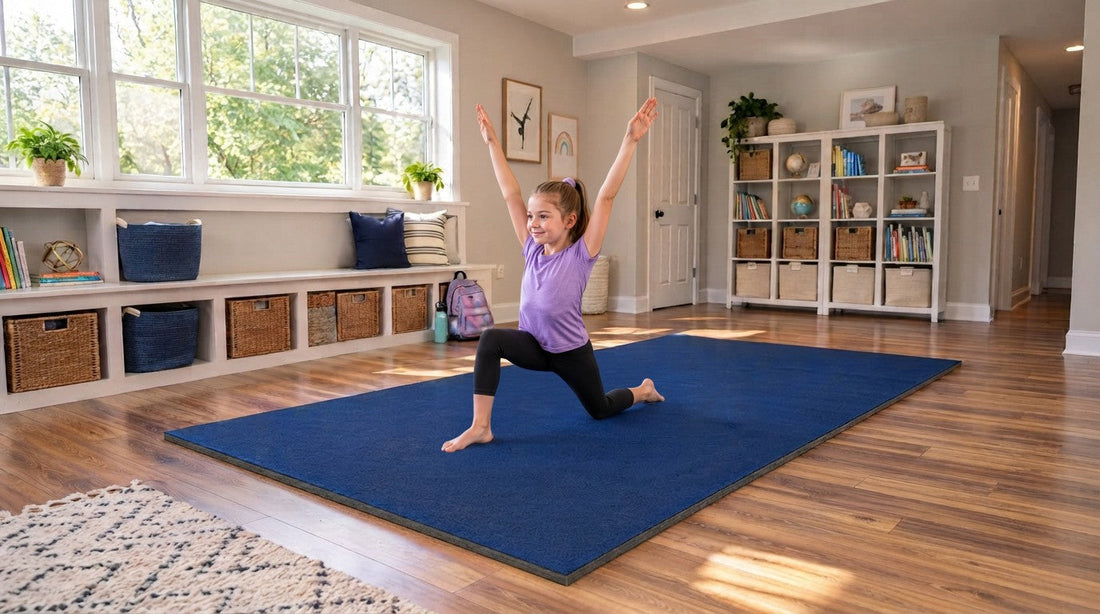 How to Choose a Cheer or Gymnastics Mat for Home Practice