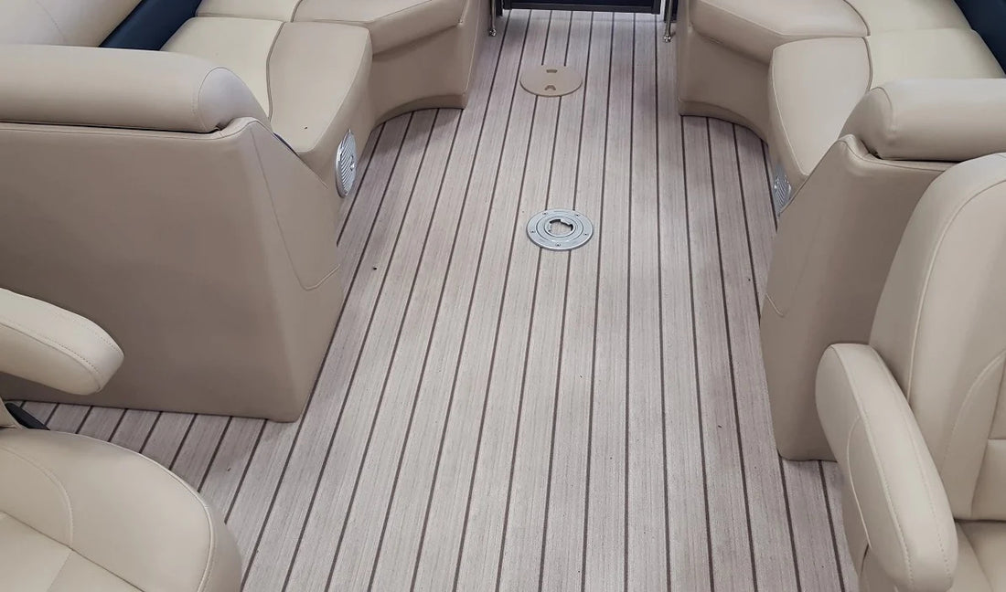 Polyvinyl G‑Floor® Outdoor & Marine Beats the Other Pontoon Boat Flooring Alternatives