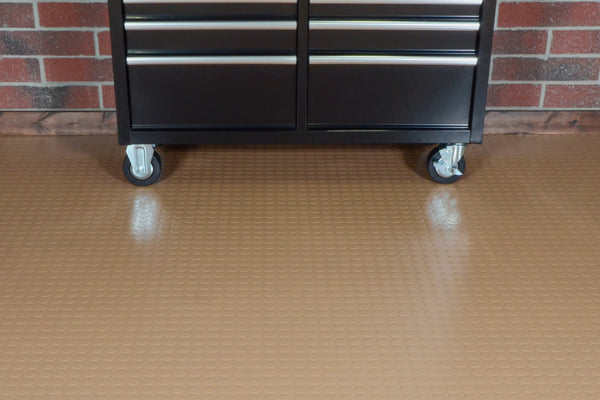 Wherever You Want Functional, Eye-catching Floor Protection, G-Floor® Coin™ Vinyl Floor Mats have You Covered