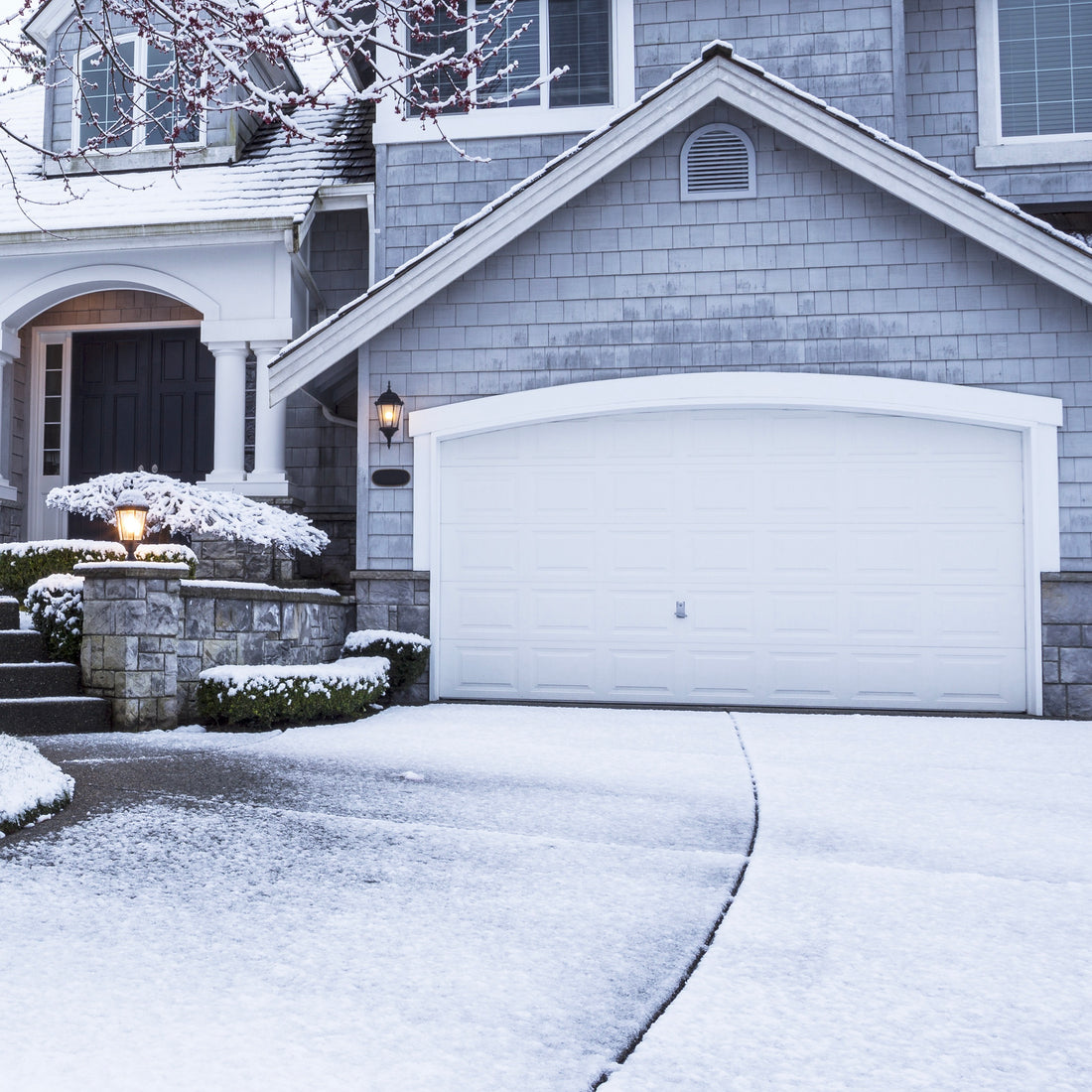 Winterized Garage with G-Floor® Flooring
