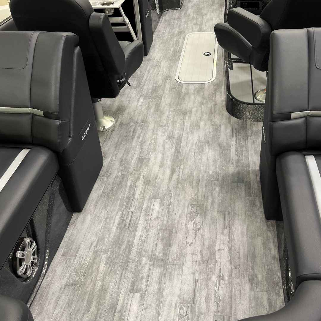 G-Floor Outdoor & Marine on a Pontoon Boat