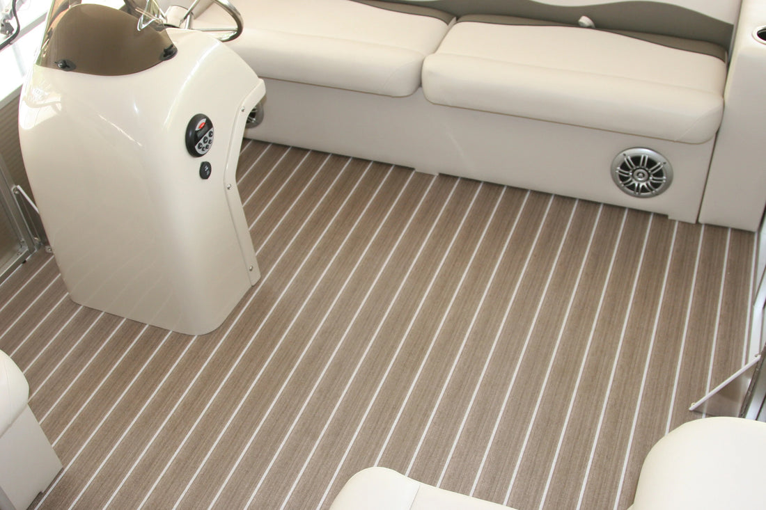Ditch the Gross Boat Carpet for Gorgeous Vinyl Marine Flooring