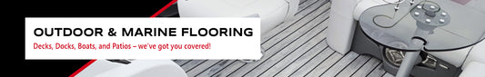 G‑Floor® Outdoor & Marine Vinyl Boat Flooring - Solid Colors Collection