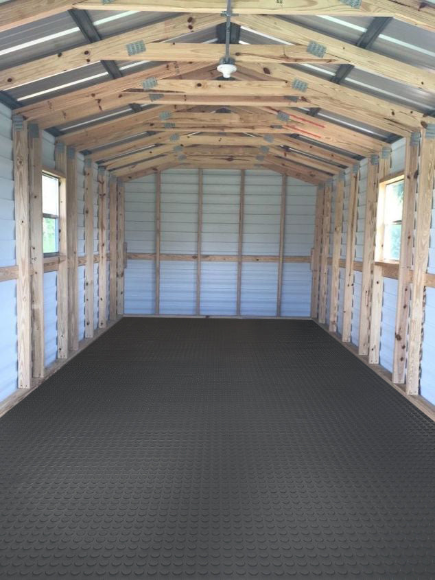 G-Floor® Shed Flooring – Tough Vinyl Protection for Your Outdoor Workspace