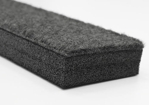 garage wall protector | 36” x 4” | 2-pack | impact resistant | g-floor garage accessories - charcoal wall protector bumper