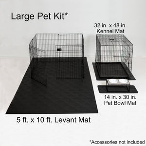 Midnight Black large-size New Pet Parent Kit with accessories