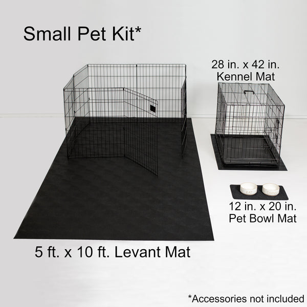 Midnight Black small-size New Pet Parent Kit with accessories