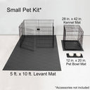 Slate Grey small-size New Pet Parent Kit with accessories