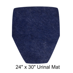 24" x 30" Blue Urinal Mat
