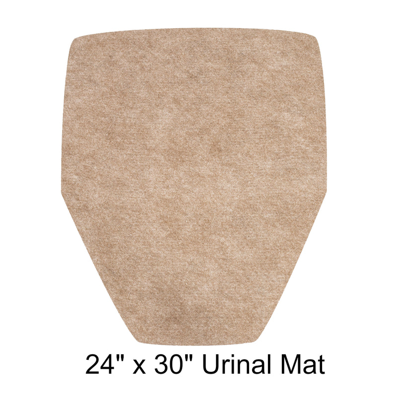 24" x 30" Tan Urinal Mat