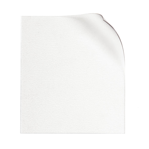 Clear Ceramic texture swatch with folded corner
