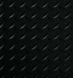 Swatch image of Midnight Black Diamond Tread texture vinyl flooring