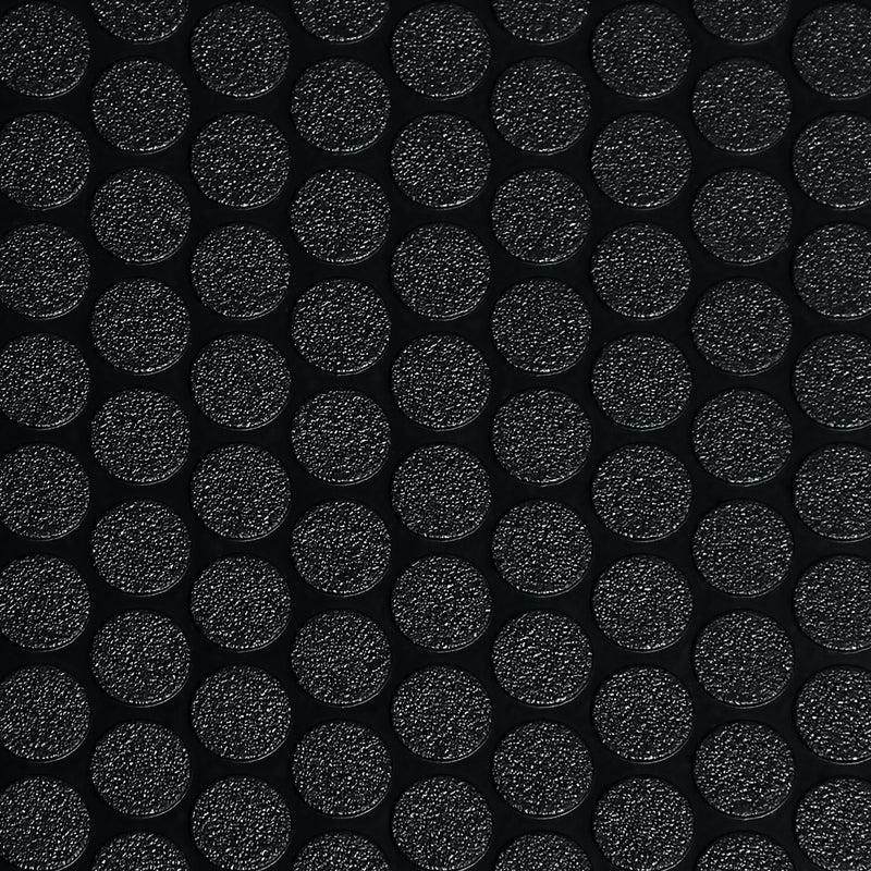 Midnight Black Small Coin texture swatch