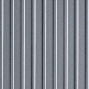 Swatch of Slate Grey Ribbed texture