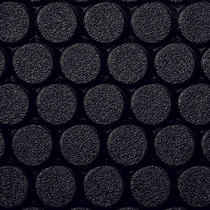 Swatch of Midnight Black Small Coin