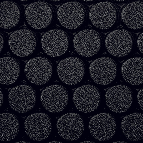 Swatch of Midnight Black Small Coin