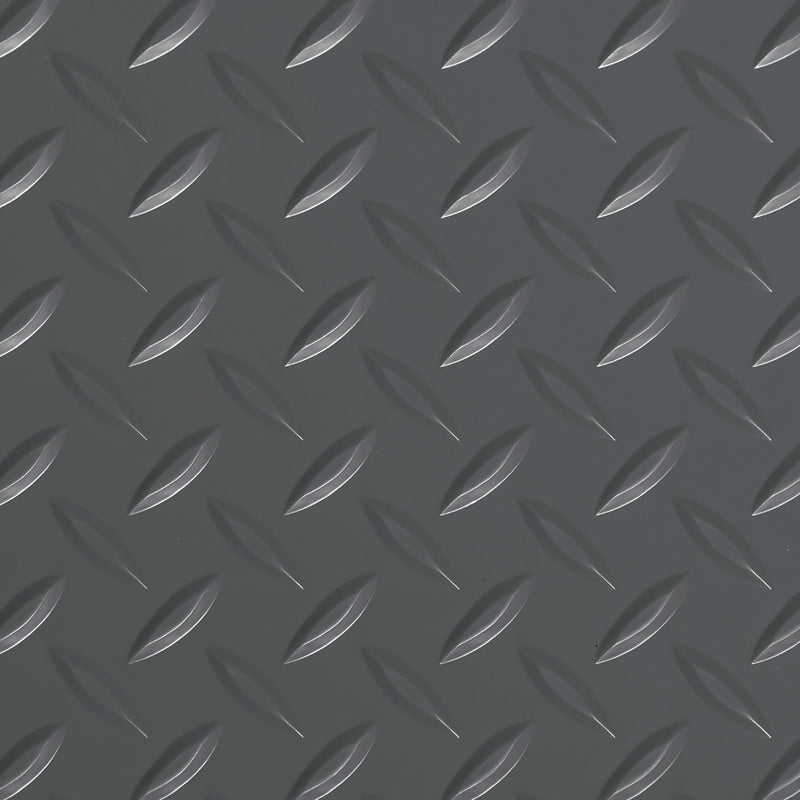 Swatch of Slate Grey Diamond Tread texture