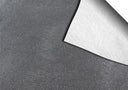 Swatch of Slate Grey Levant texture with folded corner