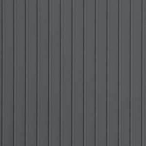 Swatch of Slate Grey Ribbed texture