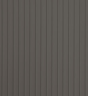 Swatch of Slate Grey Ribbed texture
