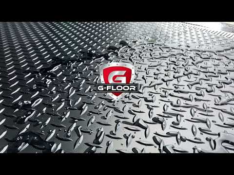G-Floor® Diamond Tread™ 8'6" Wide w/ backing for Trailer and Modular Units